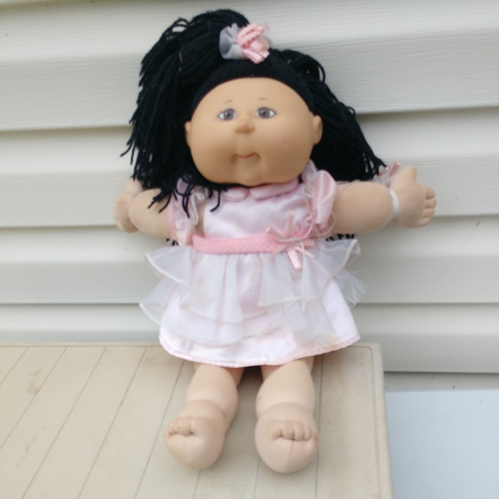🚼Vintage Cabbage Patch Kids Doll girl Play Along Hong Kong 1978c #PA-4